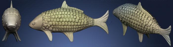 3D model Carp (STL)